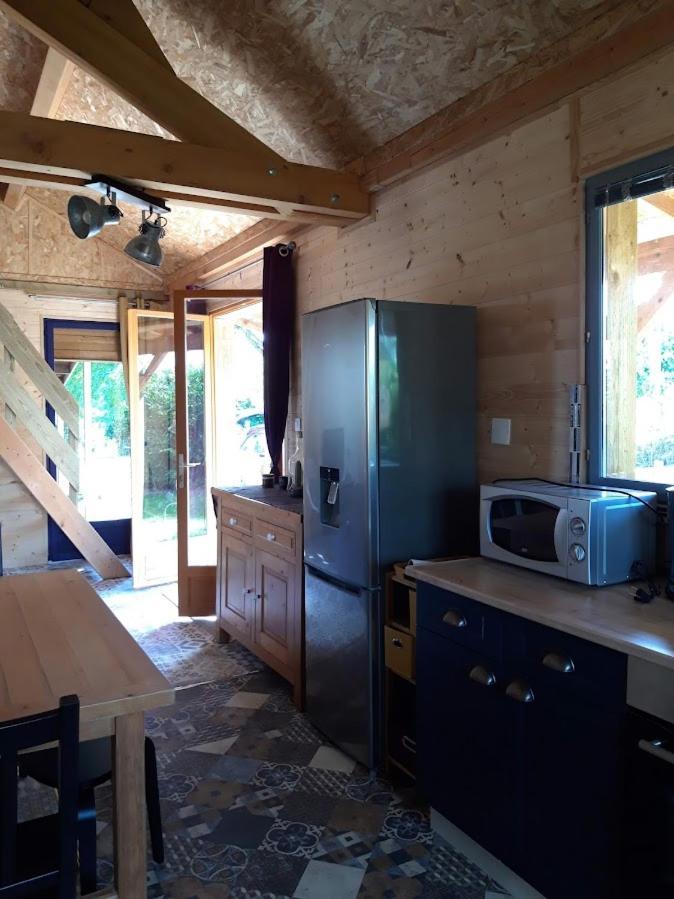 Chalet Chaleureux Avec Parking Garage Motos, Velos La Chapelle-aux-Chasses Eksteriør bilde