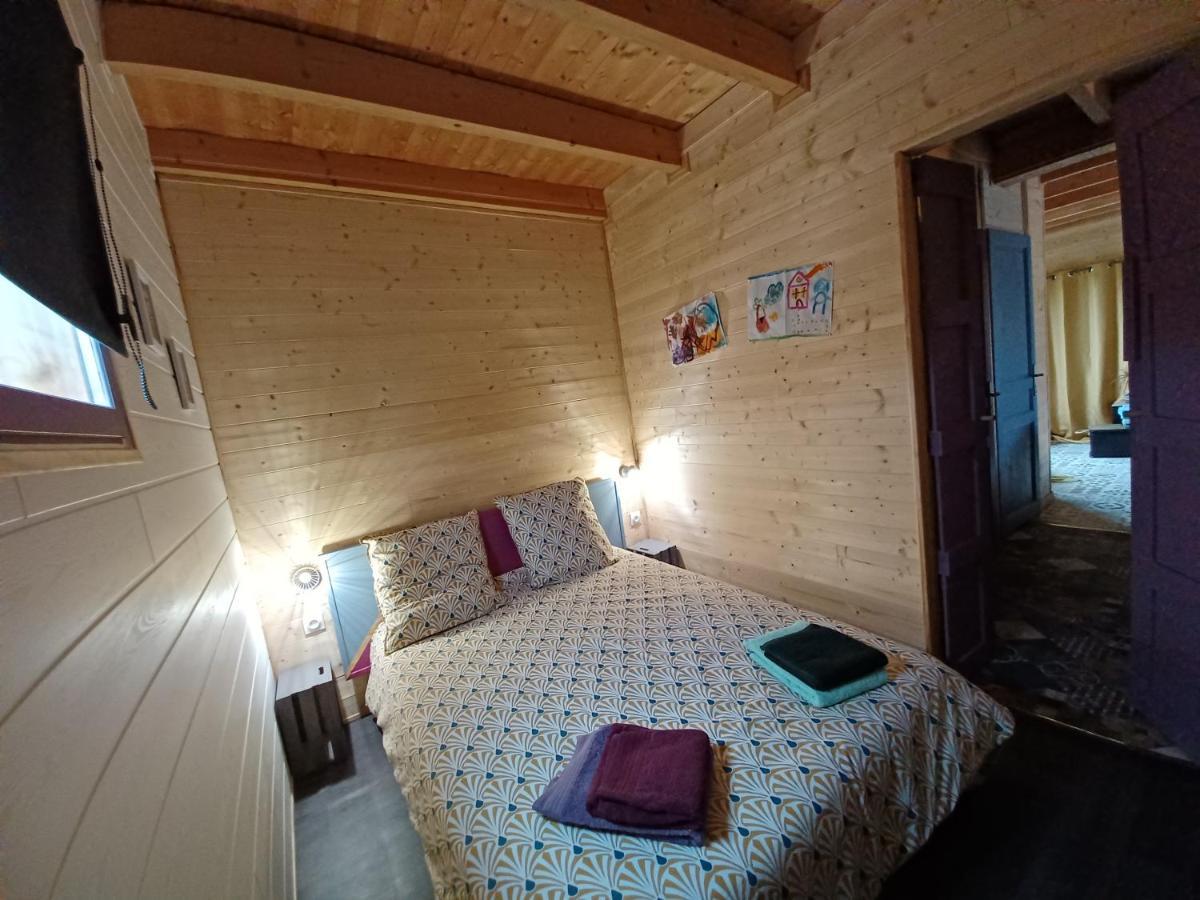 Chalet Chaleureux Avec Parking Garage Motos, Velos La Chapelle-aux-Chasses Eksteriør bilde
